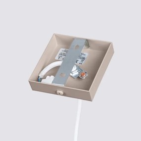 Brilagi - Csillár zsinóron CRESTO 1xGU10/10W/230V taupe