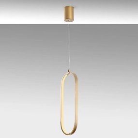 Can 13561 arany LED függőlámpa, 17 x 50 cm