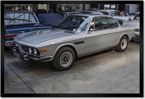 Poszterek keretben 60x40 Cápa Klasszikus limuzin