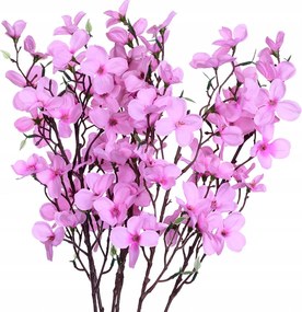 Alma ág lila művirág ágak nádhoz 6 db