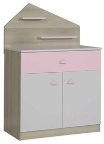AYDER New Komód gyerekeknek, Pink