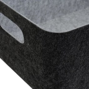 Textil tárolókosár szett 4 db-os 36x27x16 cm – Casa Selección