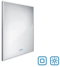 NIMCO ZP 13002VX - LED Fürdőszobai tükör háttérvilágítással 3000-6500K 80x60 cm IP44