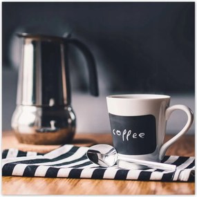 Poszterek 140x140 Reggeli kávé