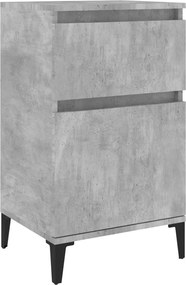 vidaXL betonszürke éjjeliszekrény 40 x 35 x 70 cm
