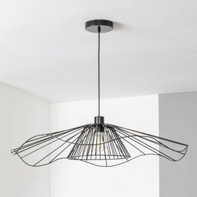 Brilagi - CERIA WIRE kábeles LED csillár 1xE27/40W/230V, átmérő 80 cm, fekete