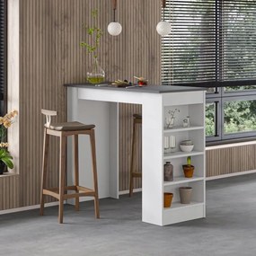 Houseland Swallow bárasztal antracit szürke/fehér