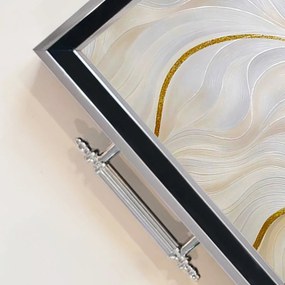Üveg tálca, 38×24 cm – TPG9808