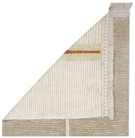 Bézs pamut szőnyeg 170x240 cm Duetto Sage – Lorena Canals