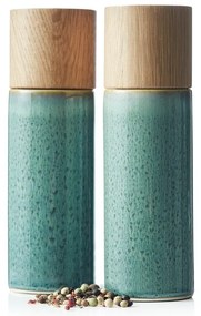 Zöld kerámia só- és borsőrlő szett 2 db-os Gastro Green – Bitz