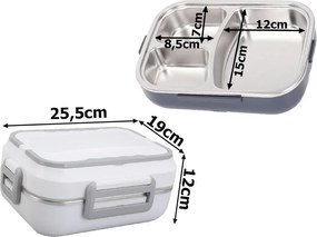 VERK Ételmelegítő doboz - 12V/220V - fehér