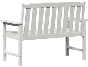kerti pad fehér 120 cm HDPE