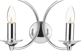 Dar Lighting MEDUSA MED0950 Fali lámpa 2x40W/E14