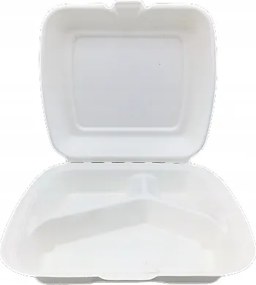 Menü Box Uzsonnás Doboz 3 Részes 23CM X 20,5CM -50DB Elvitelre Catering