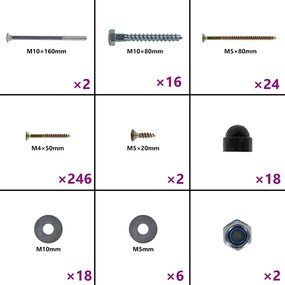 kék PE hinta kötéllétrával és mászókövek