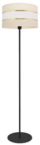 Állólámpa HELEN 1xE27/15W/230V krém/fekete/arany