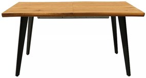 Fresno bővíthető étkezőasztal tölgy 120-180 cm