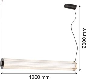 Argon HAMPTON 8625 Függőlámpa 1x90W/LED 3000K 9180LM IP20