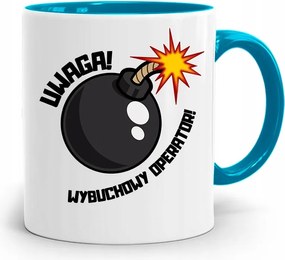 KezelĆnek KĂ©k Bögre SzĂŒletĂ©snapi AjĂĄndĂ©k fĂ©nykĂ©pes nyomtatĂĄssal