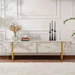 TV asztal Serenity Gold