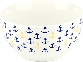 Tál Saláta tálaló kerámia tengeri leveses tál