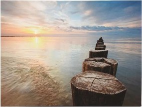 Fali kép Utazás a tengerben LED időzítővel 30 x 40 cm