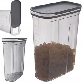 Konyhai Liszttartó Pehely Termékek Műanyag Orion 4 l