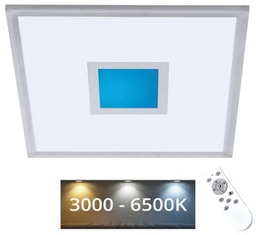 Výrobce po 1 ks LED RGBW Dimmelhető panel LED/24W/230V 3000-6500K + távirányítás W3878