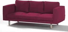 Dekoria Norsborg 3 személyes kanapé huzat Ikea rózsaszín