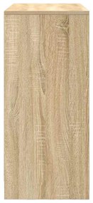 sonoma tölgy komód fiókokkal és ajtókkal 70,5x34x74,5 cm