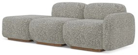 Szürke moduláris heverő (jobb oldali) Ailani – Makamii