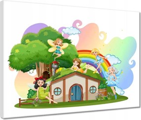 Vászonkép 40x30 Tündérek a varázslatos világból