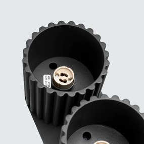 Sollux  SL.1785 - AURA spotlámpa 2xGU10/10W/230V fekete