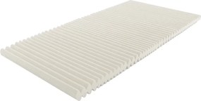 Fedőmatrac/topper, 5 cm, 90x200, habszivacs, ZENY