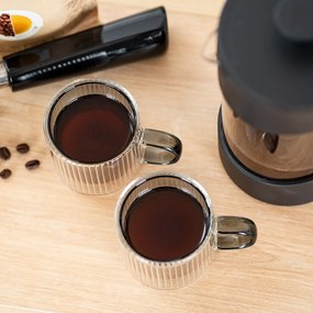 4Home Haze Hot&Cool termo pohár lungo 100 ml,, 2 db