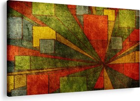 A geometriai absztrakció képe (90x60 cm)