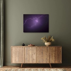 Villámzó égbolt képe (70x50 cm)