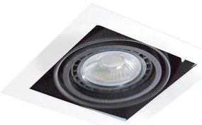 Azzardo Nova beépíthető lámpa, fekete, GU10, 1x50W, AZ-2871