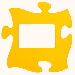 Puzzle képkeret (sárga)