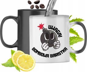 Mágikus Bögre Baristáknak Színváltós Nyomtatott Fényképpel