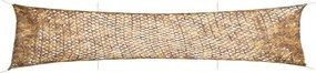 vidaXL homokszínű kamuflázsháló tárolózsákkal 706x140 cm