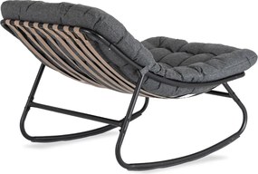 Hintaszék szürke színben AURORA