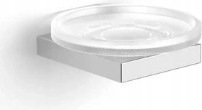 Falra szerelhető szappantartó Stella New York króm üveg 05.420