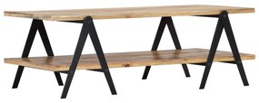 tömör mangófa dohányzóasztal 115 x 60 x 40 cm