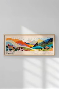 Artsmdfyty2-50120 keretezett MDF falikép, 50 x 120 cm