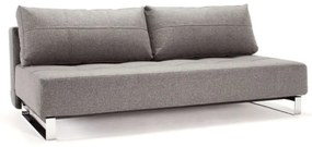 Supremax ágyazható kanapé, 563, sötétszürke szövet