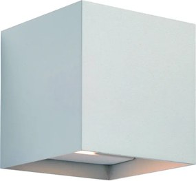 ENDON 90961 GLOVER CCT Modern Kültéri Fali Lámpa Matt Fehér, Átlátszó LED IP44