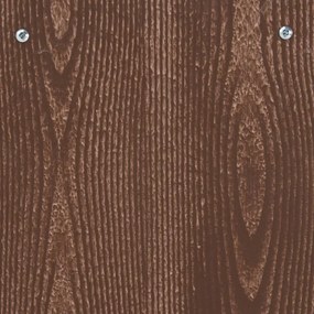 barna szerelt fa cipőtartó 90x24x117 cm