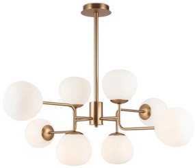 Maytoni MOD221-PL-08-G - Csillár rúdon ERICH 8xE14/40W/230V réz