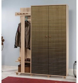 Garmanto Sonoma Oak Double szekrényes fogas